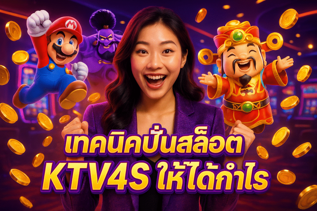 เทคนิคปั่นสล็อต KTV4S ให้ได้กำไร