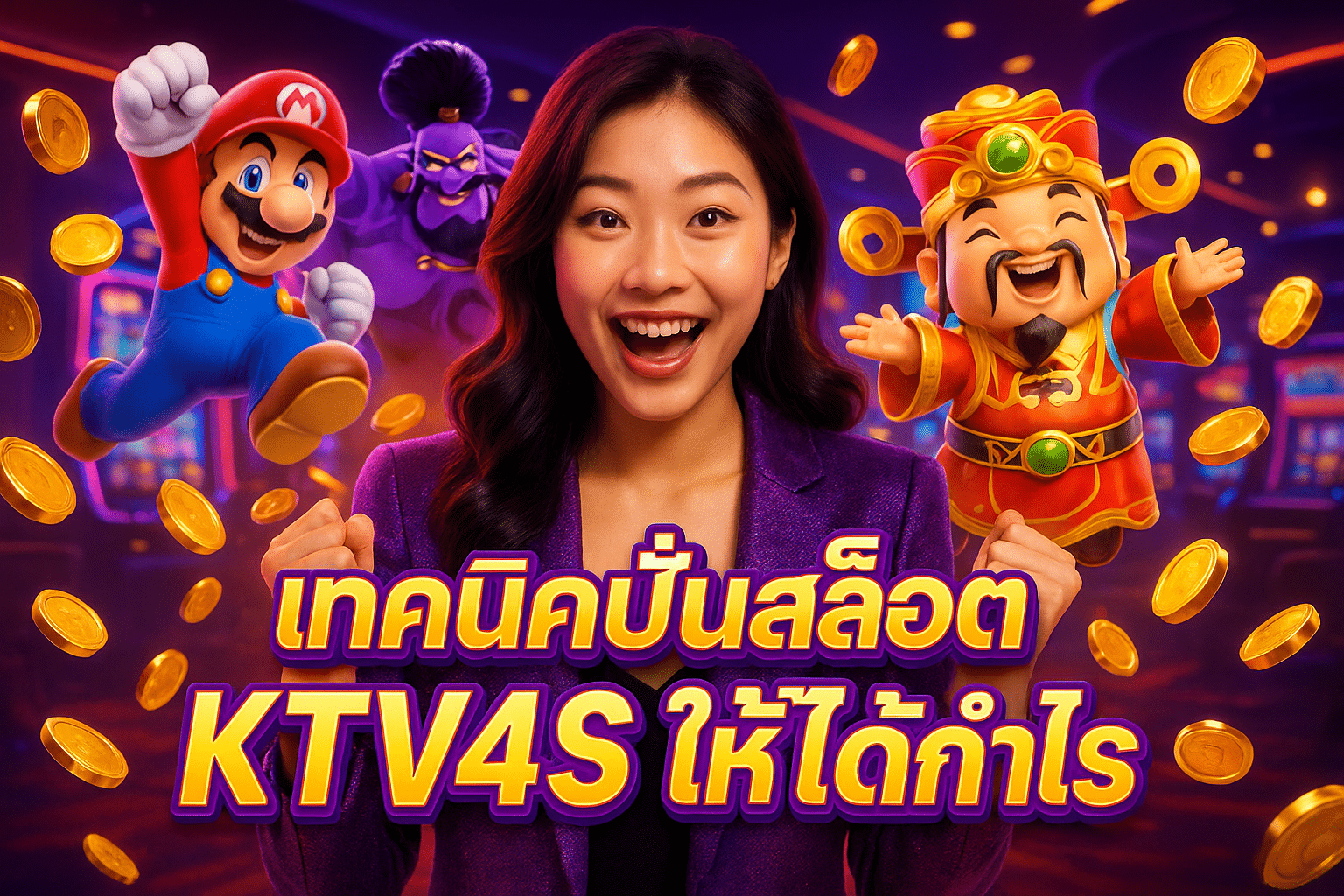 เทคนิคปั่นสล็อต KTV4S ให้ได้กำไร