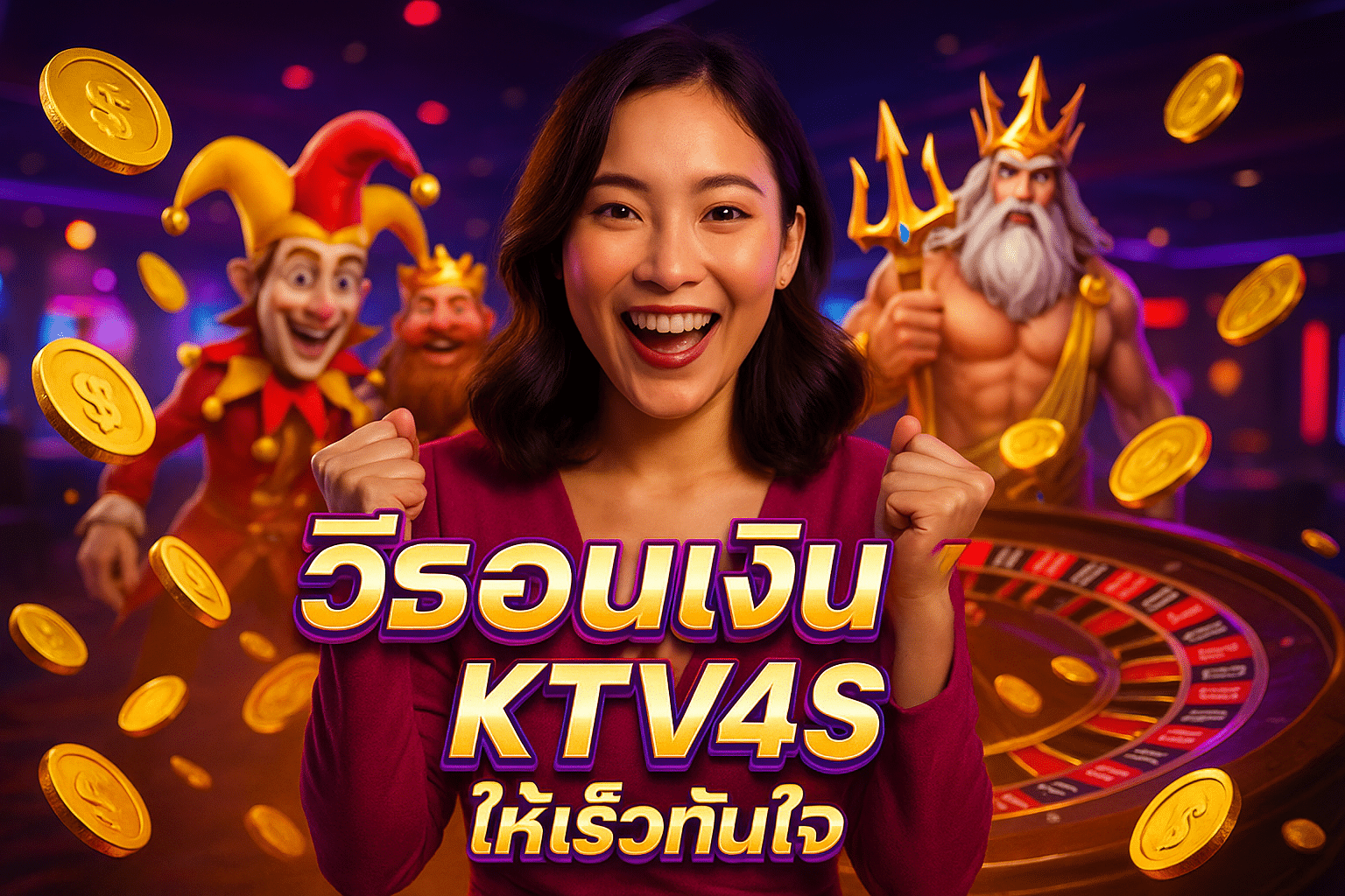 วิธีถอนเงิน KTV4S ให้เร็วทันใจ