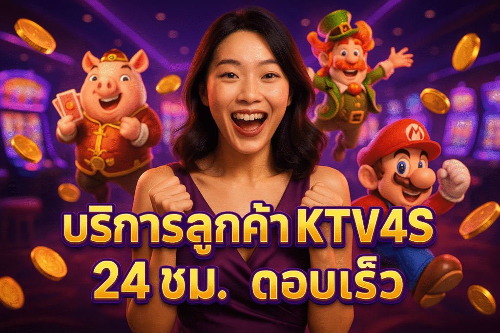 บริการลูกค้า KTV4S 24 ชม ตอบเร็ว
